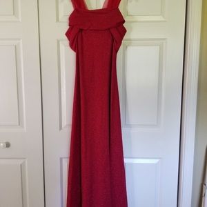 Prom formal RED floor length
